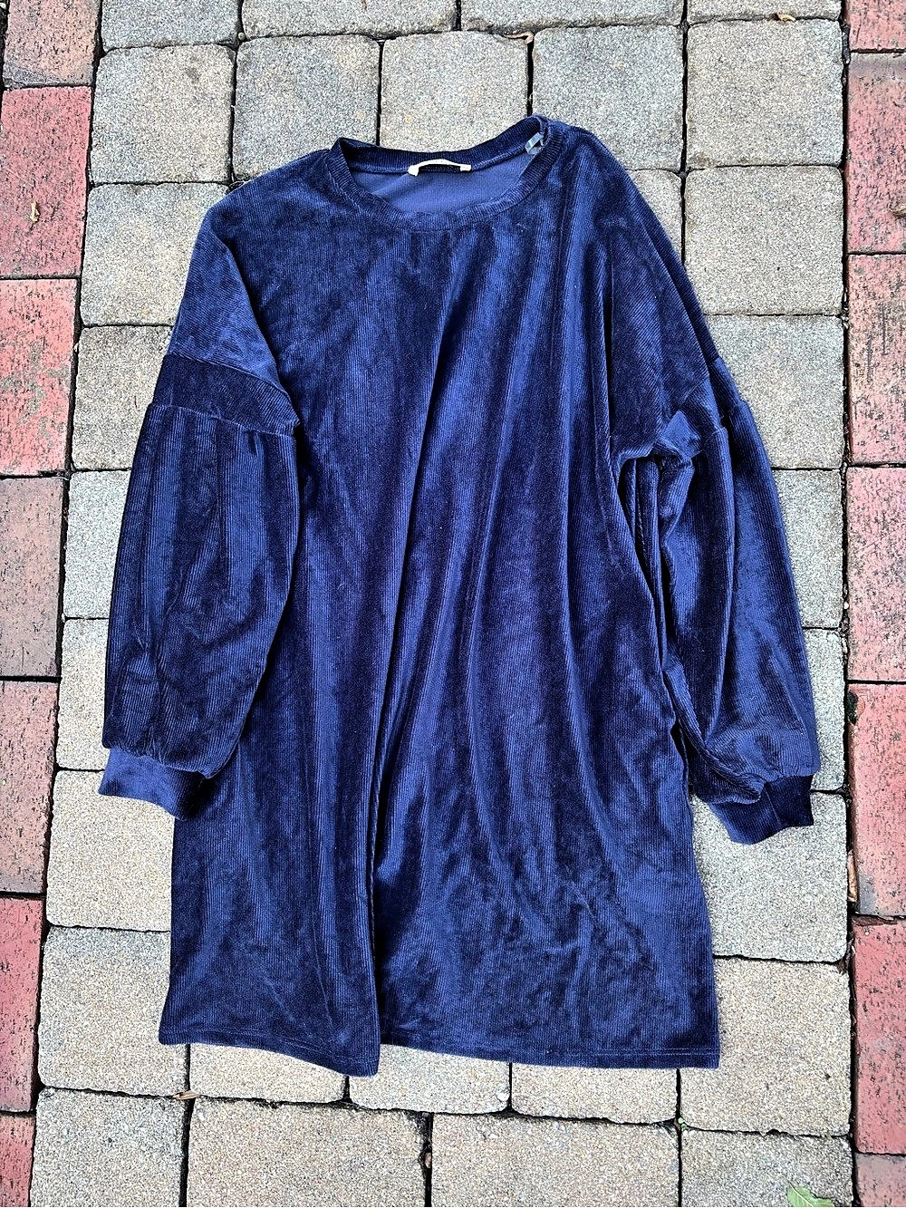 Peach Love Blue Mini Dress Like New